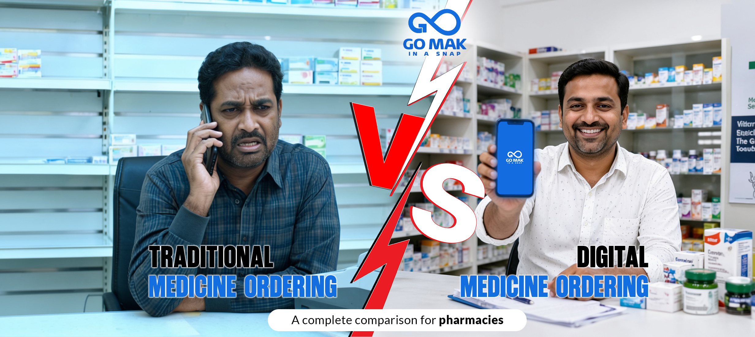 Digital vs Traditional Medicine Ordering: A Complete Comparison for Pharmacies